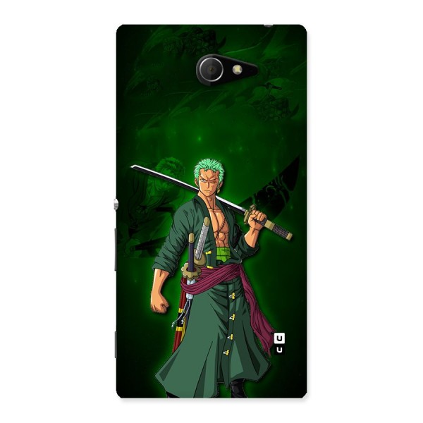 Zoro Ready Back Case for Xperia M2