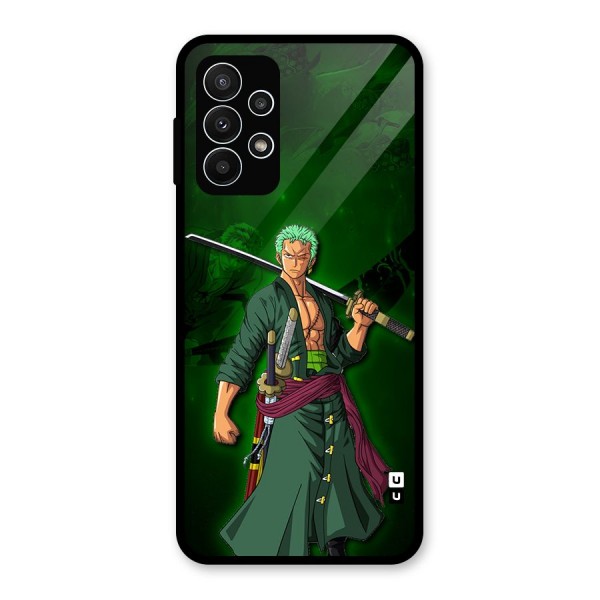 Zoro Ready Glass Back Case for Galaxy A23