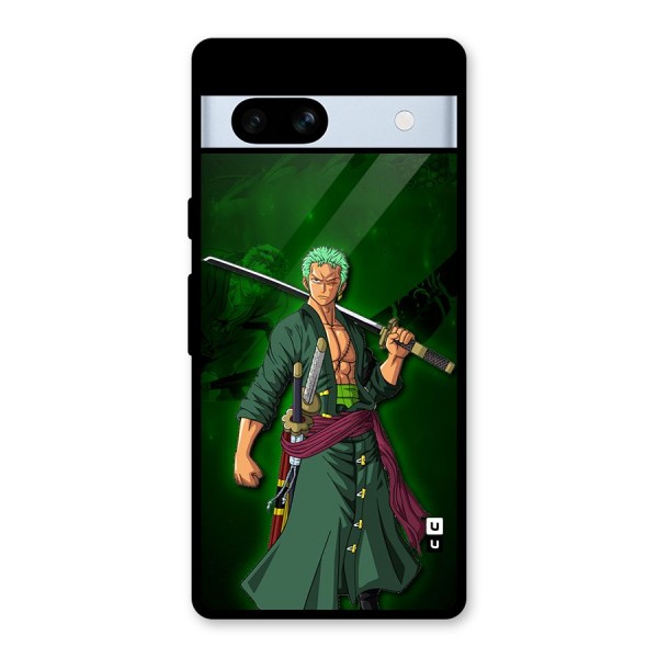 Zoro Ready Glass Back Case for Google Pixel 7a