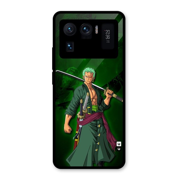 Zoro Ready Glass Back Case for Mi 11 Ultra