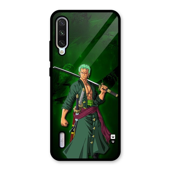 Zoro Ready Glass Back Case for Mi A3