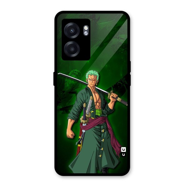 Zoro Ready Glass Back Case for Oppo K10 (5G)