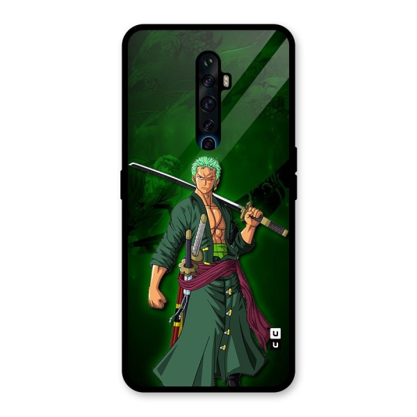 Zoro Ready Glass Back Case for Oppo Reno2 Z