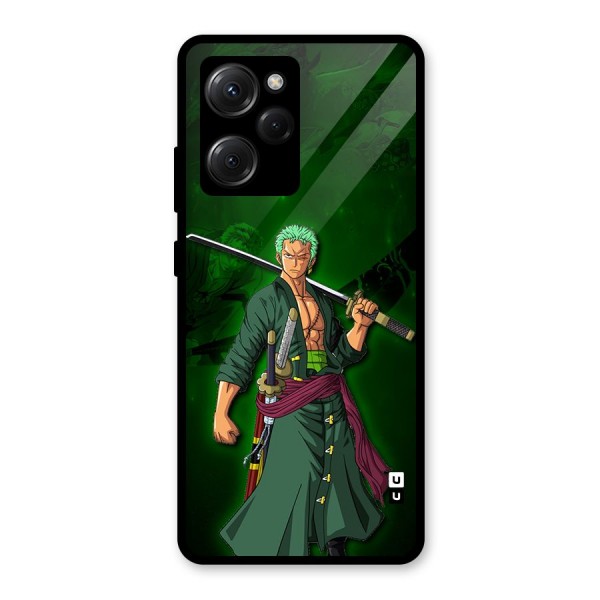 Zoro Ready Glass Back Case for Poco X5 Pro