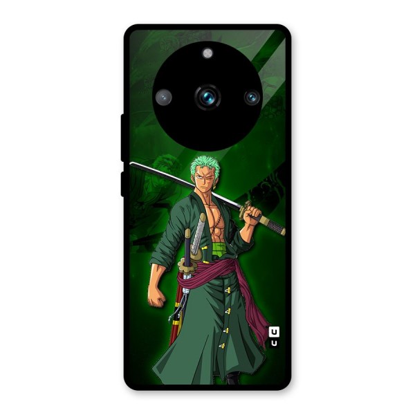 Zoro Ready Glass Back Case for Realme 11 Pro