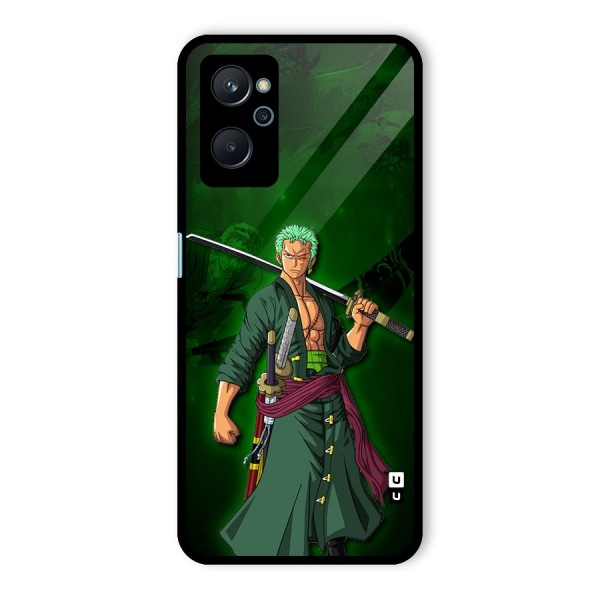 Zoro Ready Glass Back Case for Realme 9i