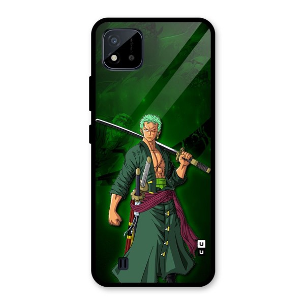 Zoro Ready Glass Back Case for Realme C11 2021