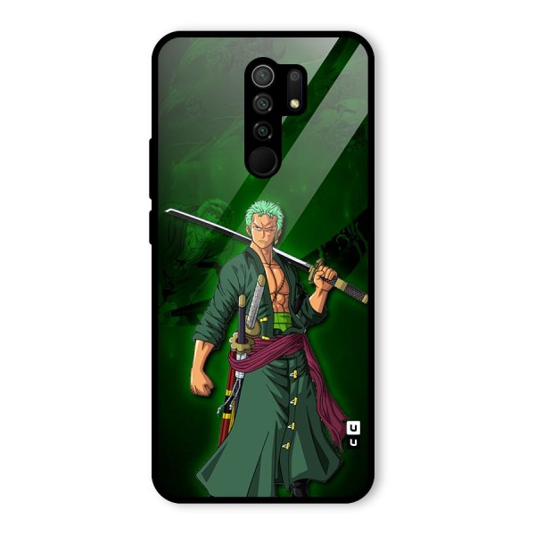 Zoro Ready Glass Back Case for Redmi 9 Prime