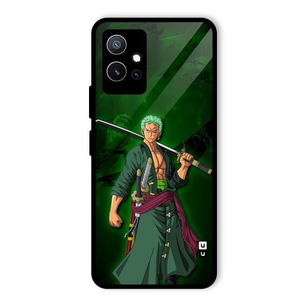 Zoro Ready Glass Back Case for Vivo T1 5G