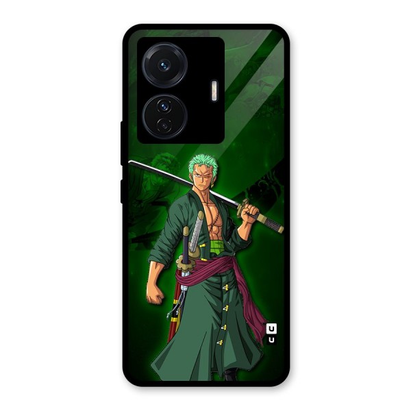 Zoro Ready Glass Back Case for Vivo T1 Pro