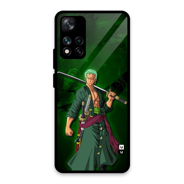 Zoro Ready Glass Back Case for Xiaomi 11i 5G