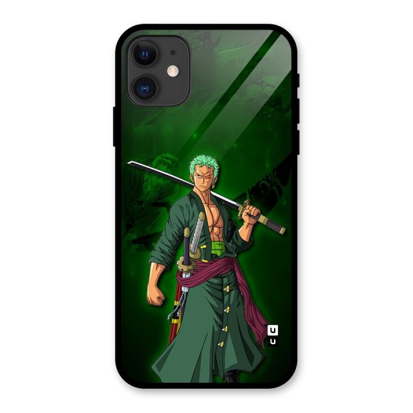 Zoro Ready Glass Back Case for iPhone 11