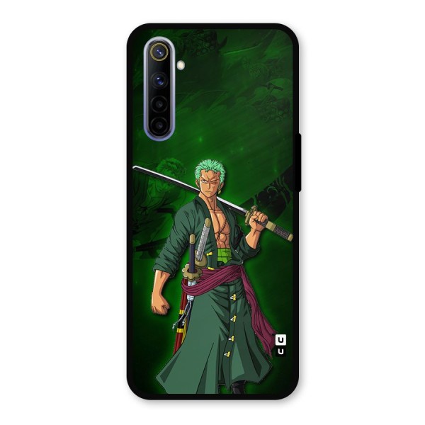 Zoro Ready Metal Back Case for Realme 6