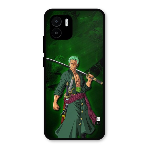 Zoro Ready Metal Back Case for Redmi A2