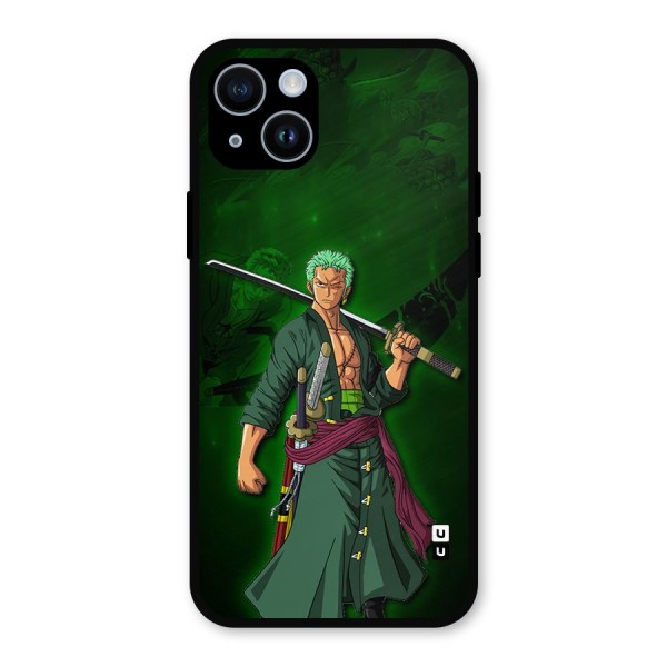 Zoro Ready Metal Back Case for iPhone 14