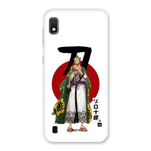 Zoro Stance Back Case for Galaxy A10