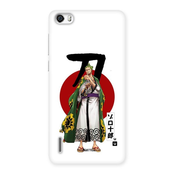 Zoro Stance Back Case for Honor 6