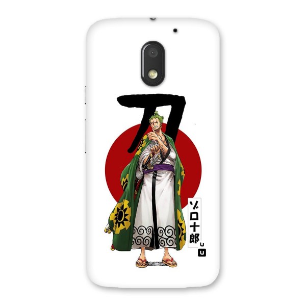 Zoro Stance Back Case for Moto E3 Power