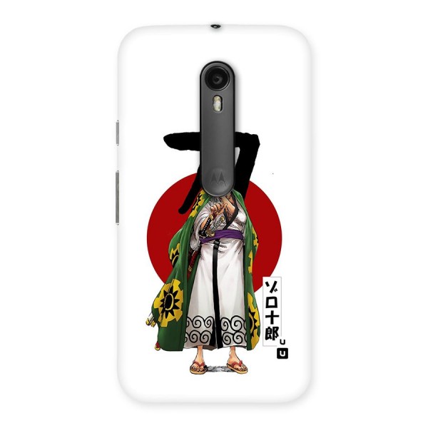 Zoro Stance Back Case for Moto G3