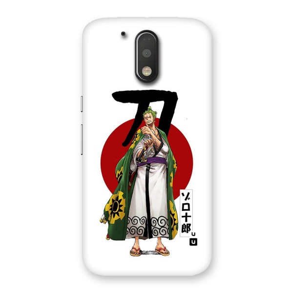 Zoro Stance Back Case for Moto G4