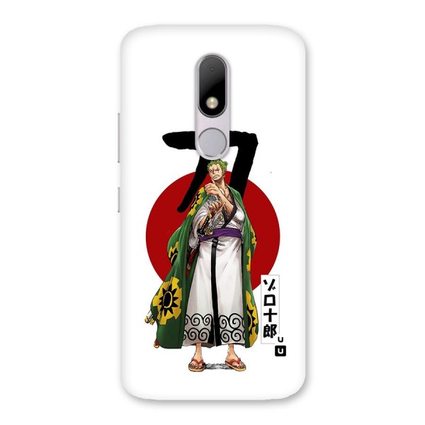 Zoro Stance Back Case for Moto M