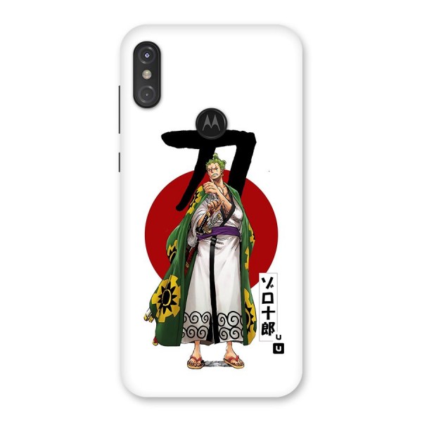 Zoro Stance Back Case for Motorola One Power