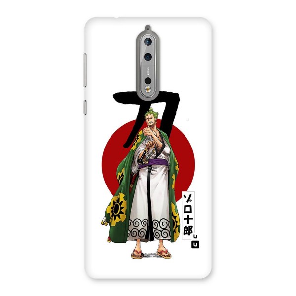 Zoro Stance Back Case for Nokia 8