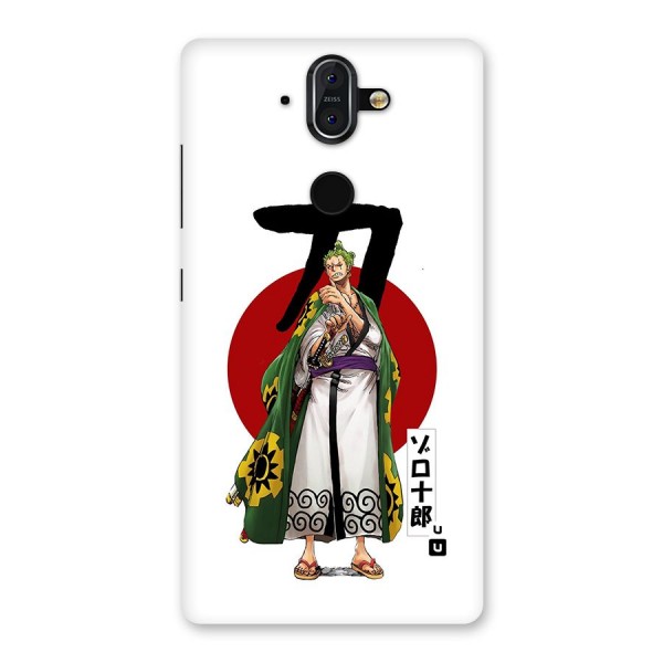 Zoro Stance Back Case for Nokia 8 Sirocco