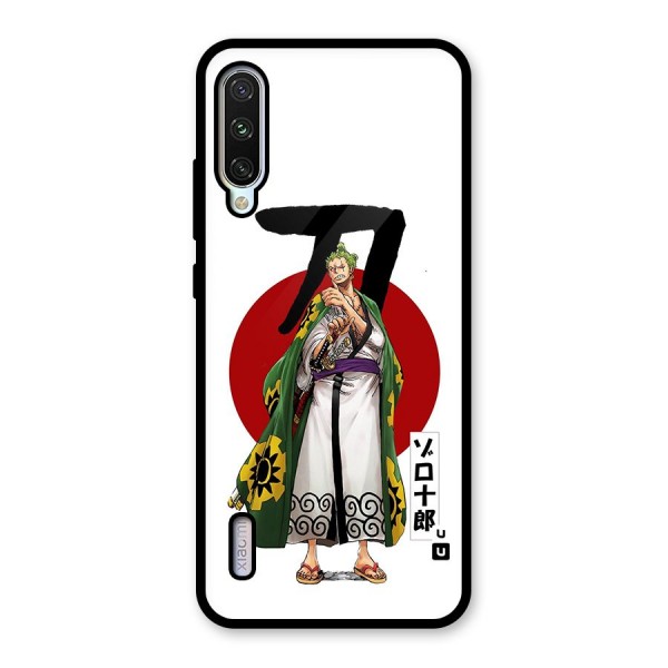 Zoro Stance Glass Back Case for Mi A3