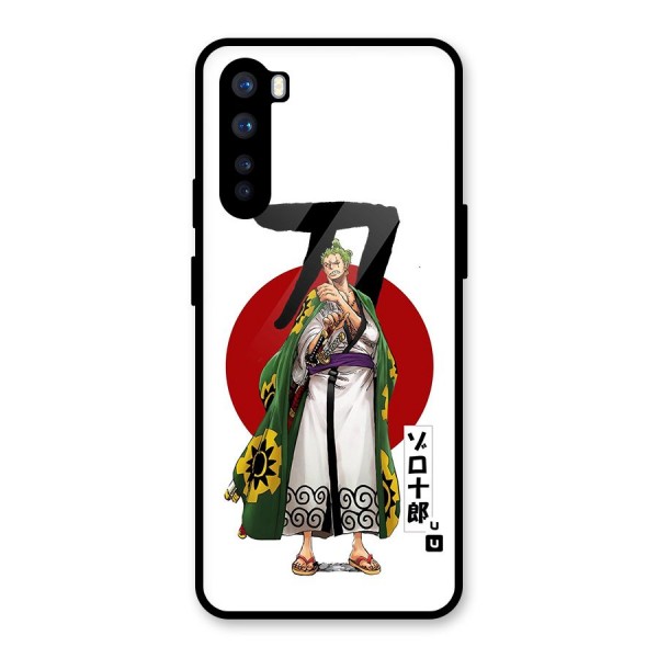 Zoro Stance Glass Back Case for OnePlus Nord