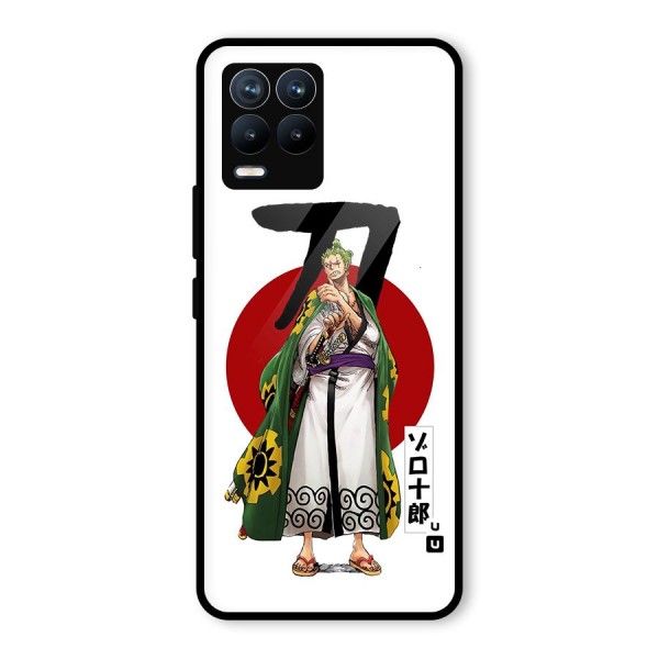 Zoro Stance Glass Back Case for Realme 8