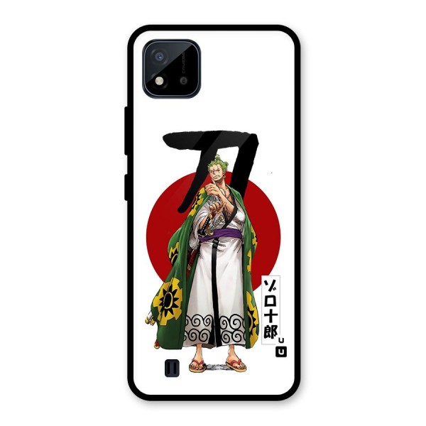 Zoro Stance Glass Back Case for Realme C11 2021