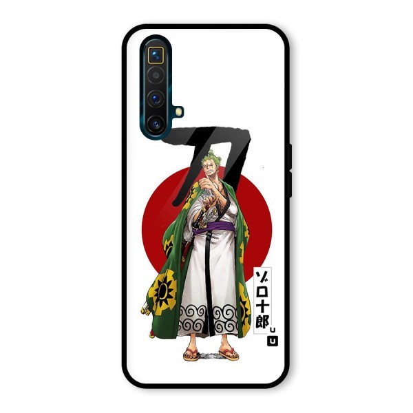 Zoro Stance Glass Back Case for Realme X3 SuperZoom