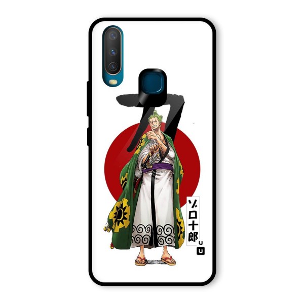 Zoro Stance Glass Back Case for Vivo Y12