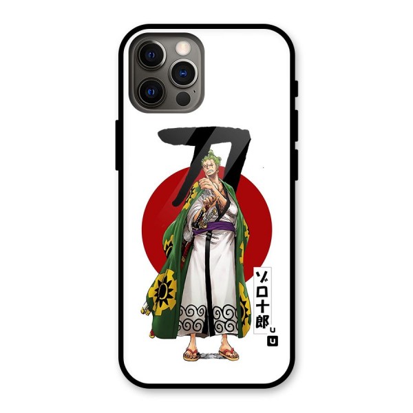 Zoro Stance Glass Back Case for iPhone 12 Pro