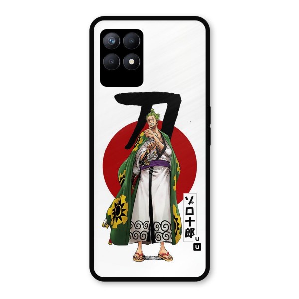 Zoro Stance Metal Back Case for Realme 8i