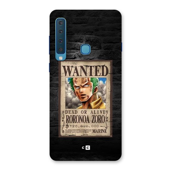 Zoro Wanted Back Case for Galaxy A9 (2018)