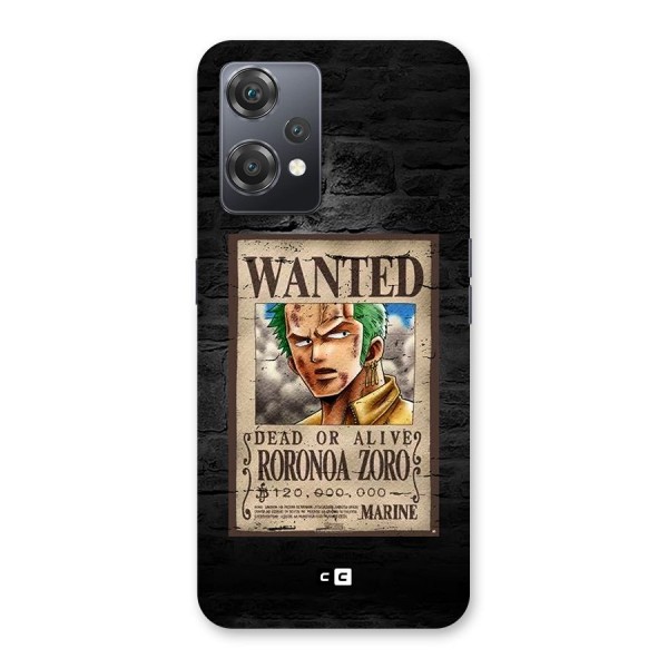 Zoro Wanted Back Case for OnePlus Nord CE 2 Lite 5G