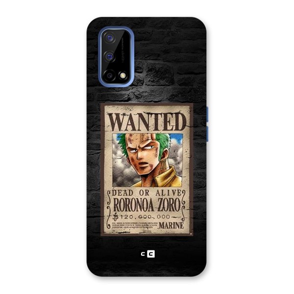 Zoro Wanted Back Case for Realme Narzo 30 Pro