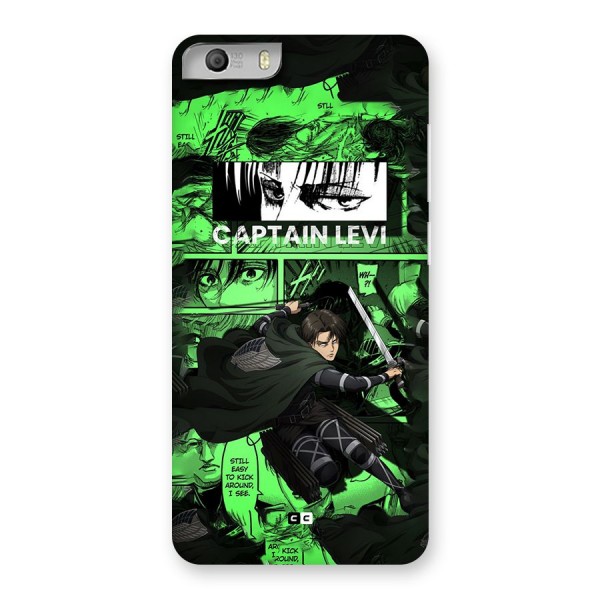 captain Levi Stance Back Case for Canvas Knight 2
