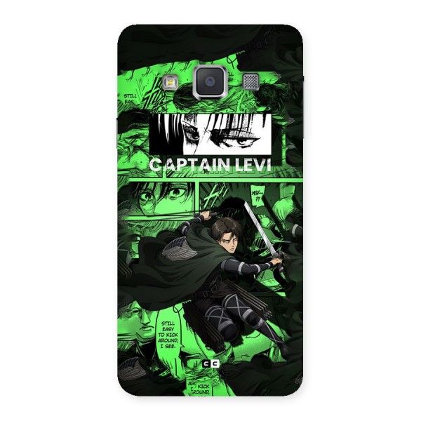 captain Levi Stance Back Case for Galaxy A3