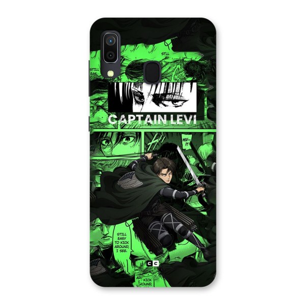 captain Levi Stance Back Case for Galaxy A30