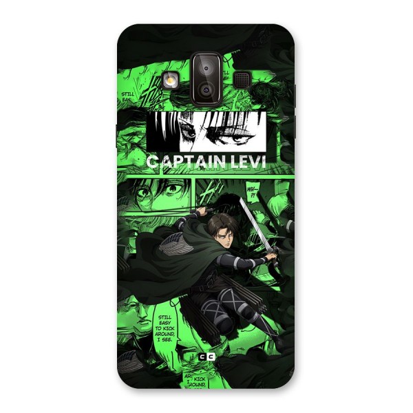 captain Levi Stance Back Case for Galaxy J7 Duo