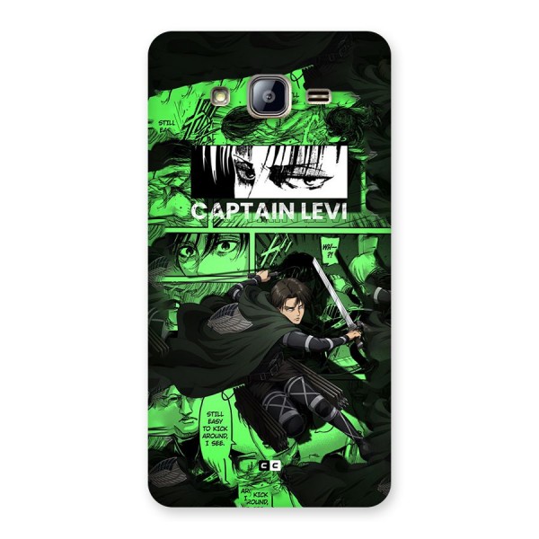 captain Levi Stance Back Case for Galaxy On5