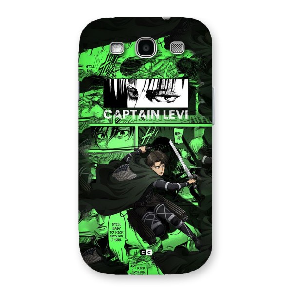 captain Levi Stance Back Case for Galaxy S3 Neo