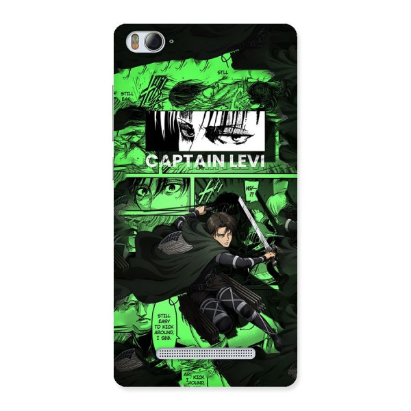 captain Levi Stance Back Case for Mi4i