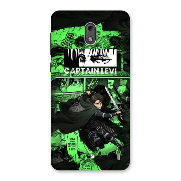 captain Levi Stance Back Case for Nokia 2