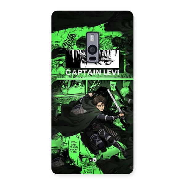 captain Levi Stance Back Case for OnePlus 2