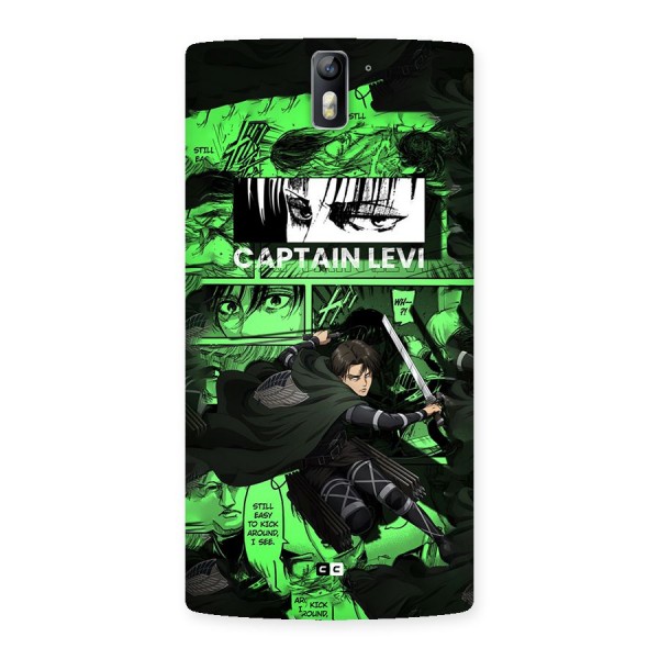 captain Levi Stance Back Case for OnePlus One