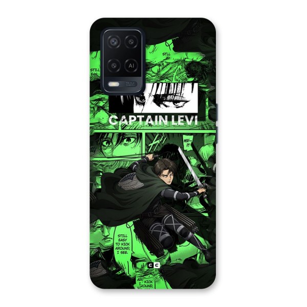 captain Levi Stance Back Case for Oppo A54